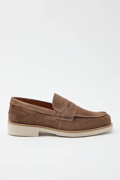 Mocassino Taupe Uomo