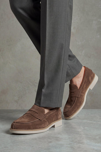 Mocassino Taupe Uomo - 9
