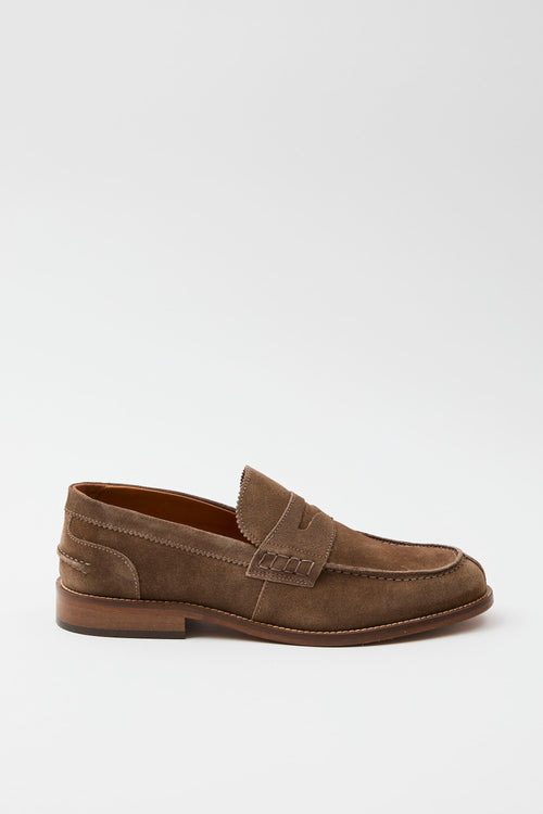 Mocassino Taupe Uomo