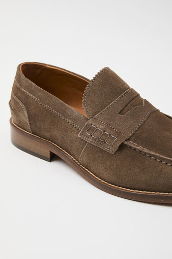 Mocassino Taupe Uomo - 4