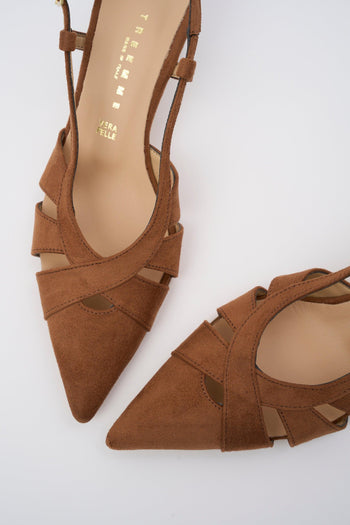 Slingback Cuoio Donna - 3