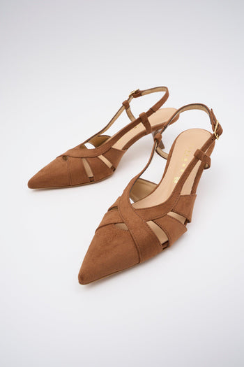 Slingback Cuoio Donna - 6