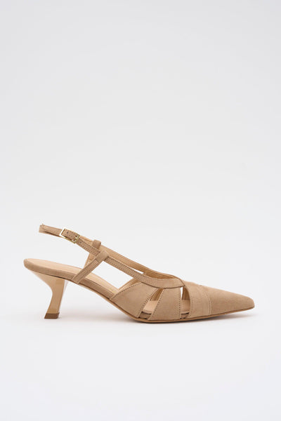 Slingback Taupe Donna
