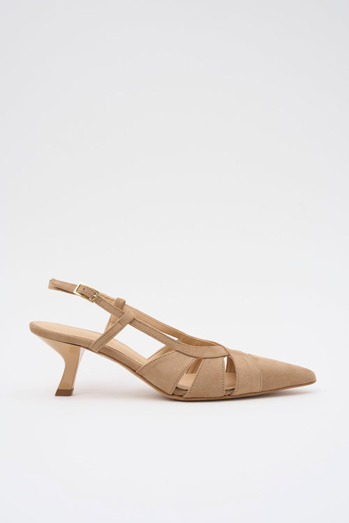 Slingback Taupe Donna