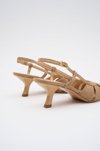 Slingback Taupe Donna - 4