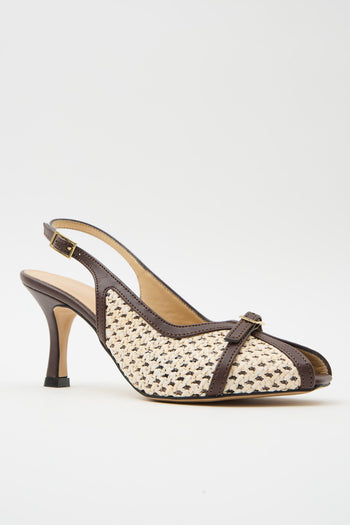 Slingback Caffe/t.moro Donna - 5