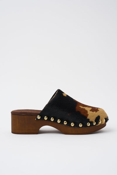 Zoccolo Marrone Donna