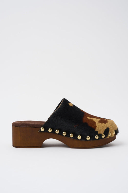 Zoccolo Marrone Donna