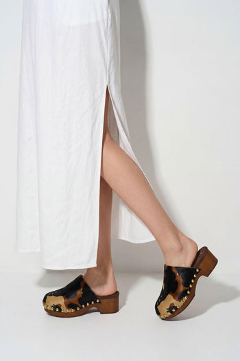 Zoccolo Marrone Donna - 7