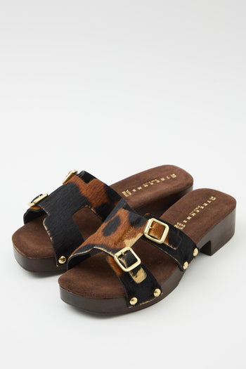Zoccolo Marrone Donna - 2