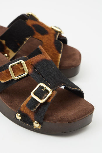 Zoccolo Marrone Donna - 3
