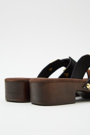 Zoccolo Marrone Donna - 4