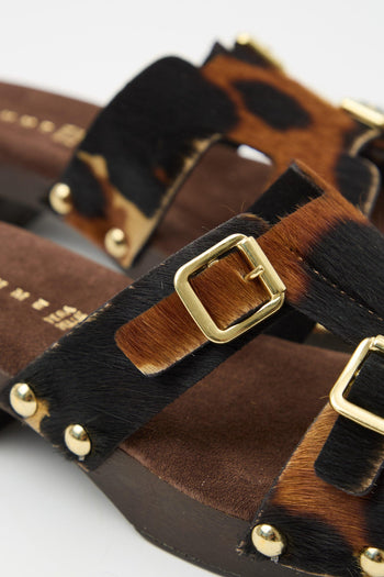 Zoccolo Marrone Donna - 8