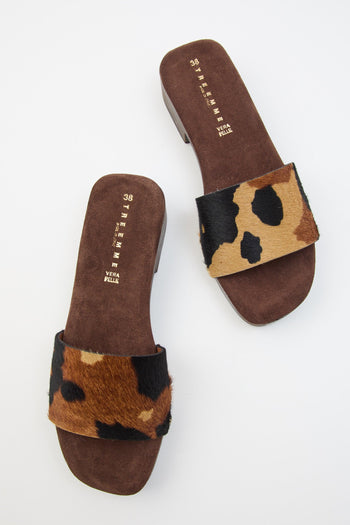 Zoccolo Marrone Donna - 7