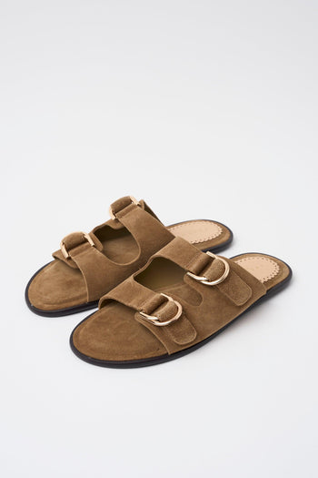 Ciabatta Taupe Donna - 3