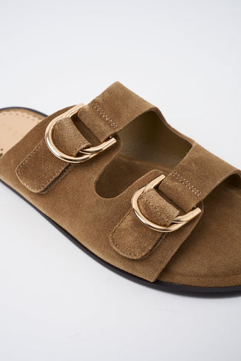Ciabatta Taupe Donna - 4