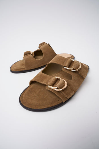 Ciabatta Taupe Donna - 5