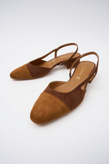 Slingback Cuoio/marrone Donna - 6