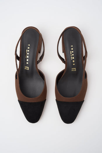Slingback Nero/t.moro Donna - 3