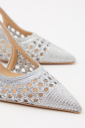 Slingback Argento Donna - 3