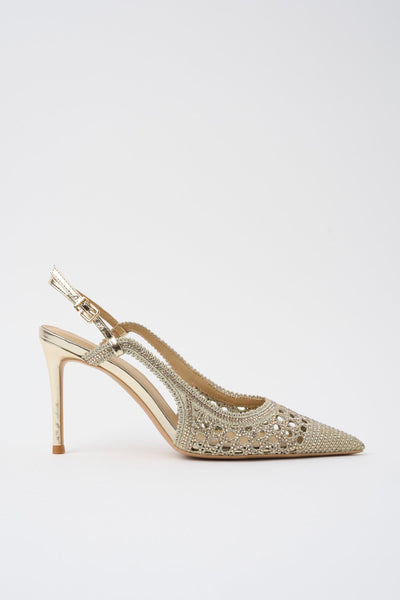 Slingback Oro Donna