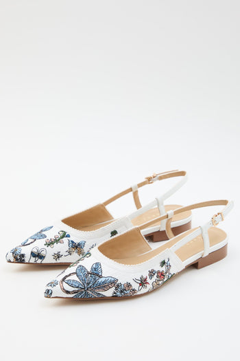 Slingback Bianco Donna - 2
