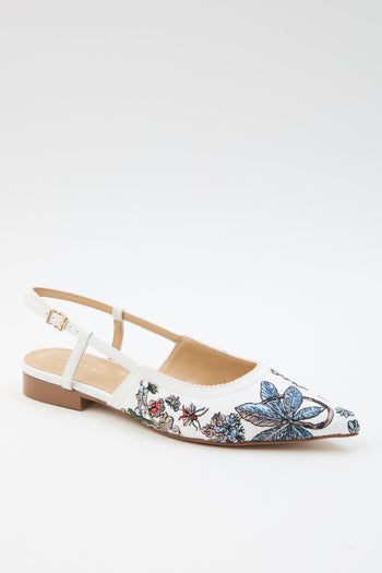 Slingback Bianco Donna - 4