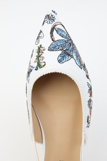 Slingback Bianco Donna - 6