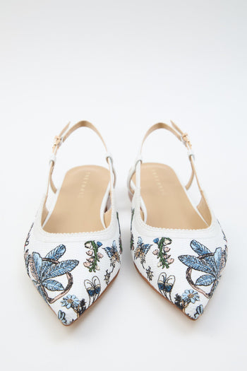 Slingback Bianco Donna - 7