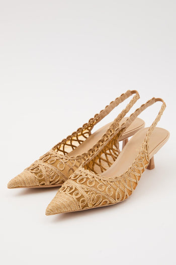 Slingback Cuoio Donna - 2