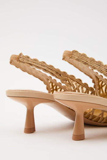 Slingback Cuoio Donna - 5
