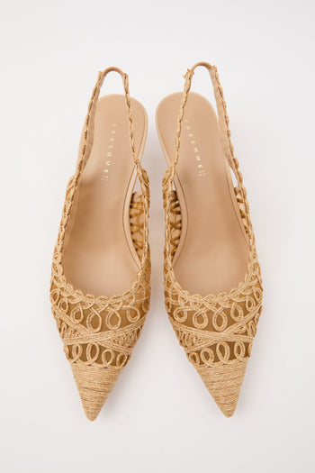 Slingback Cuoio Donna - 7