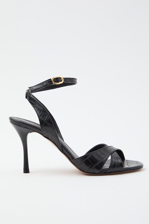 Sandalo Nero Donna