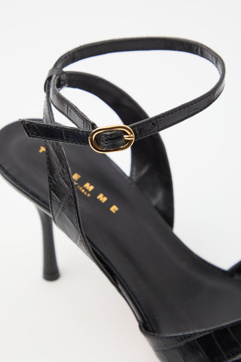 Sandalo Nero Donna - 7