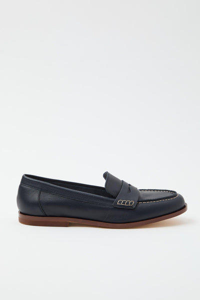 Mocassino Blu Donna