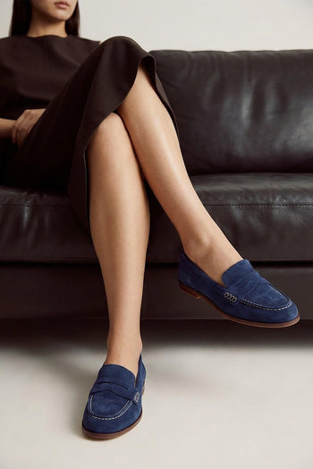 Mocassino Blu Donna - 9