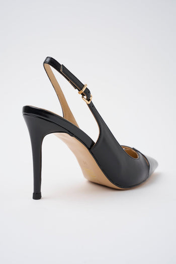 Slingback Nero Donna - 4