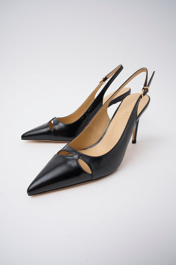 Slingback Nero Donna - 6