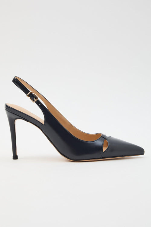 Slingback Navy Donna