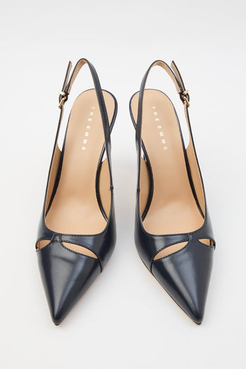 Slingback Navy Donna - 3