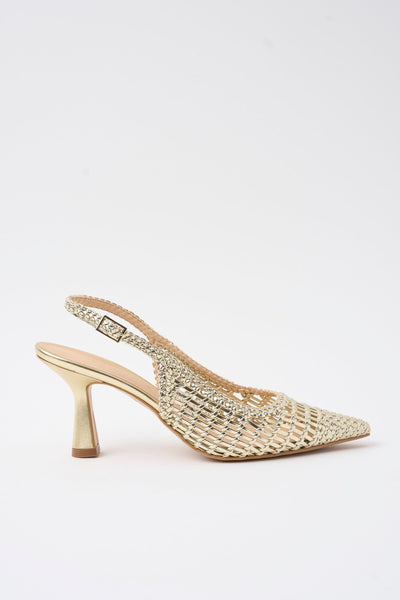 Slingback Platino Donna