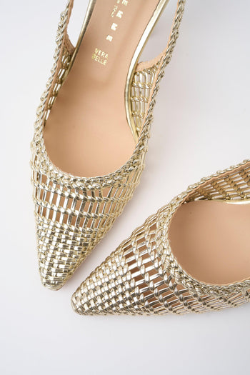 Slingback Platino Donna - 3
