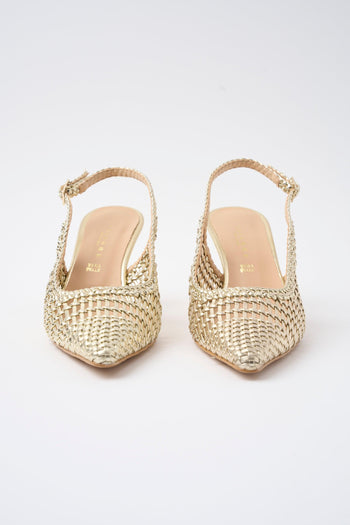 Slingback Platino Donna - 4