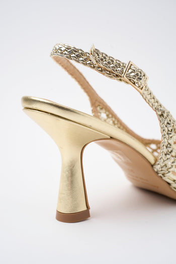 Slingback Platino Donna - 5