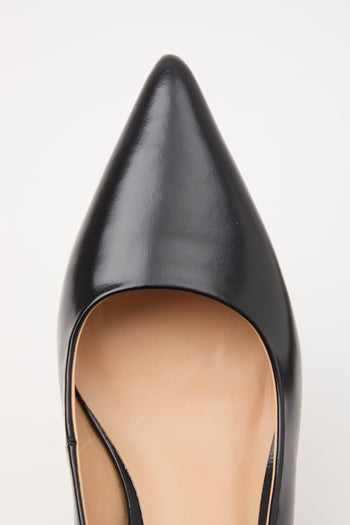 Slingback Nero Donna - 5