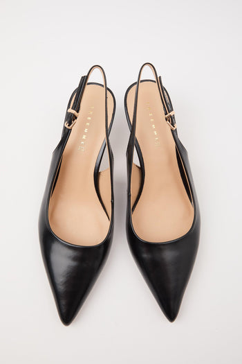 Slingback Nero Donna - 7