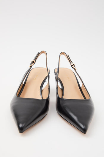 Slingback Nero Donna - 8