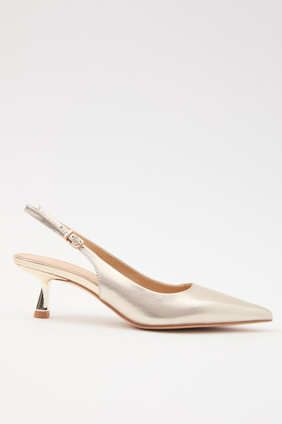 Slingback Platino Donna