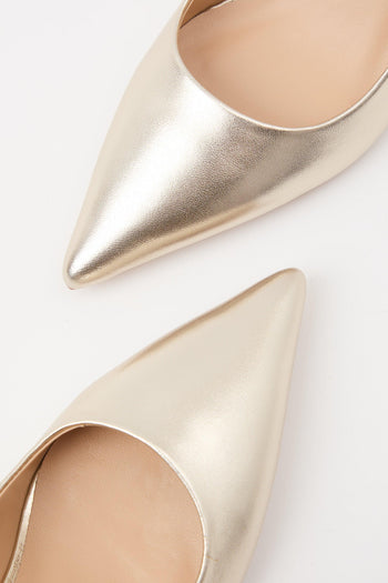 Slingback Platino Donna - 4