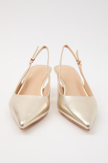 Slingback Platino Donna - 8
